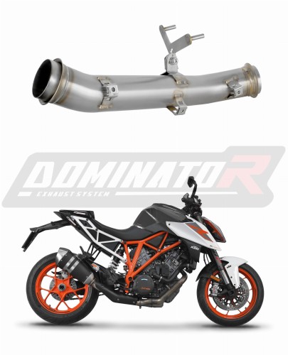 decat tłumik środkowy DOMINATOR Mid Pipe pasujący do motocykla 1290 SUPER DUKE R 2017 - 2019 2