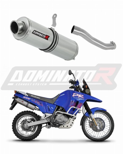 wydech tłumik DOMINATOR Okrągły pasujący do motocykla Suzuki DR 800 S / BIG RIGHT SIDE