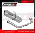 complete exhaust system with muffler DOMINATOR Full System OVR fits to YAMAHA TMAX 500 2008  2011 2