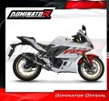 kompletny układ wydechowy z tłumikiem DOMINATOR Full System HP8 CZARNY pasujący do motocykla Yamaha YZF-R3 2019 - 2024 6