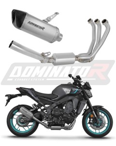 Yamaha MT-09 2024 - 2025 Full Exhaust System Collector Silencer Titanium HP6 + dB killer