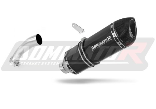 exhaust muffler DOMINATOR homologated road legal BLACK HP1 fits to BMW R1200GS 2010  2012