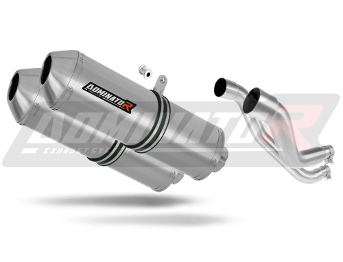 wydech tłumik DOMINATOR OVR pasujący do motocykla Aprilia Pegaso 650 Strada 2007 - 2010