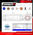 wydech tłumik DOMINATOR MX2 CZARNY pasujący do motocykla Yamaha Tenere 700 2019 - 2020 6