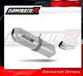 exhaust muffler DOMINATOR homologated road legal OVR fits to Kawasaki ZX6R 636 2009  2024 2