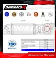 exhaust muffler DOMINATOR titanium HP8 fits to KTM 390 Duke 2024  4