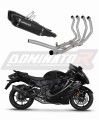complete exhaust system with muffler DOMINATOR Full System HP6 BLACK fits to Suzuki GSX 1300 R Hayabusa 2021  2024