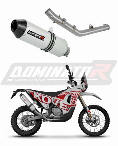 wydech tłumik DOMINATOR MX2 pasujący do motocykla Kove 450 RALLY 2023 - 2025