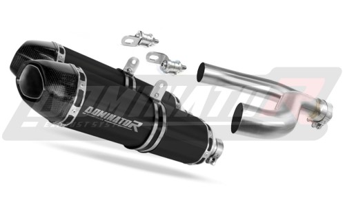 wydech tłumik DOMINATOR HP1 CZARNY pasujący do motocykla Aprilia SMV DORSODURO 750 2008 - 2016 5