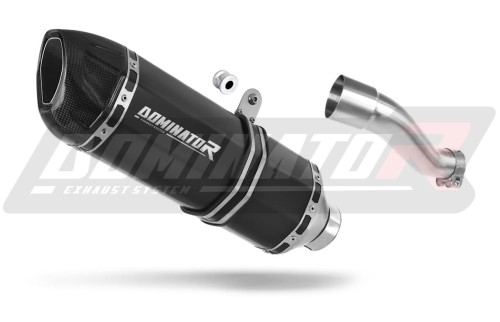 exhaust muffler DOMINATOR HP1 BLACK fits to Honda CBR 500 R 2016  2023