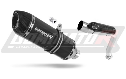 exhaust muffler DOMINATOR HP1 BLACK fits to Honda CB 600F HORNET 2003  2006