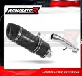 exhaust muffler DOMINATOR HP1 BLACK fits to Honda CBF 600 2008  2013 2