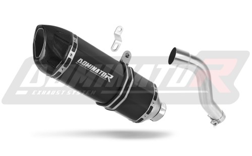 wydech tłumik DOMINATOR HP1 CZARNY pasujący do motocykla Honda XL 700 V TRANSALP 2008 - 2014
