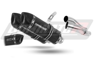 Kawasaki Z1000 SX 2017 - 2020 EU Approved Exhaust Silencer HP1 BLACK