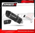 exhaust muffler DOMINATOR homologated road legal HP1 BLACK fits to Kawasaki ZX10R 2004  2005 2
