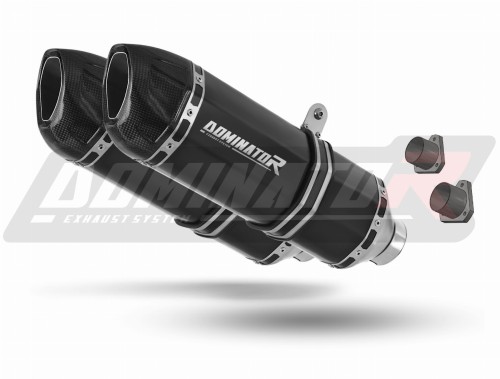 exhaust muffler DOMINATOR HP1 BLACK fits to KTM 950 SE Super Enduro R