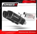 wydech tłumik DOMINATOR HP1 CZARNY pasujący do motocykla Moto Guzzi BREVA ie 750 2003 - 2009 2