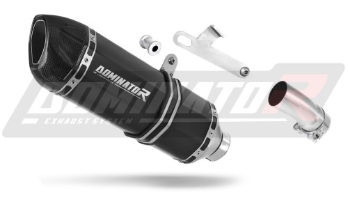 exhaust muffler DOMINATOR HP1 BLACK fits to Suzuki GSF BANDIT 400 1989  1990