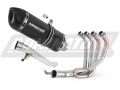 complete exhaust system with muffler DOMINATOR Full System HP1 BLACK fits to Suzuki GSF 650 BANDIT N / S 2005  2006