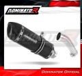 exhaust muffler DOMINATOR HP1 BLACK fits to Suzuki SV 650 S 2003  2015 2