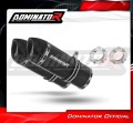 exhaust muffler DOMINATOR HP1 BLACK fits to Suzuki SV 1000 S 2003  2007 2