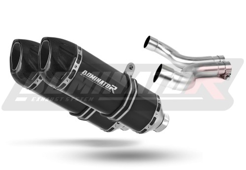 wydech tłumik DOMINATOR HP1 CZARNY pasujący do motocykla Yamaha XJ 600 DIVERSION 1992 - 2004