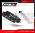 wydech tłumik DOMINATOR HP1 CZARNY pasujący do motocykla Yamaha XT 660 R 2004 - 2014 2
