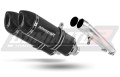exhaust muffler DOMINATOR HP1 BLACK fits to Yamaha FJ 1200