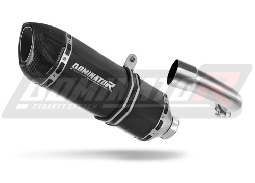 exhaust muffler DOMINATOR HP1 BLACK fits to Bajaj Dominar 400 2016  2018