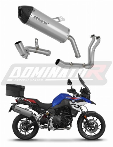 complete exhaust system with muffler DOMINATOR Full System titanium HP7 fits to BMW F900GS Adventure 2024  7