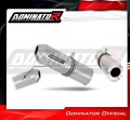 exhaust muffler DOMINATOR homologated road legal OVR fits to Kawasaki ZX9R 1998  2002 2