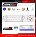 kompletny układ wydechowy z tłumikiem DOMINATOR Full System HP1 CZARNY pasujący do motocykla Kawasaki VERSYS 650 2015 - 2020 5