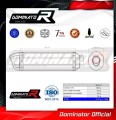 exhaust muffler DOMINATOR HP1 BLACK fits to Aprilia Tuono V4 R APRC 2011  2014 3