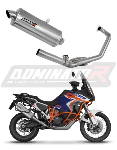 complete exhaust system with muffler DOMINATOR Full System P7 fits to KTM 1290 Super Adventure 2021  2024 5