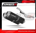 exhaust muffler DOMINATOR OVR BLACK fits to Yamaha TDM 850 1991  1995 2