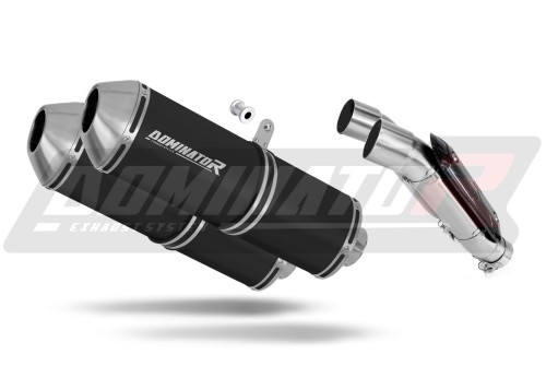 exhaust muffler DOMINATOR OVR BLACK fits to Yamaha TRX 850 1995  2000