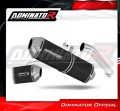 exhaust muffler DOMINATOR homologated road legal OVR BLACK fits to Yamaha YZF 600 R Thundercat 1996  2006 2