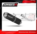 complete exhaust system with muffler DOMINATOR Full System OVR BLACK fits to Yamaha YBR 125 2009  2018 2