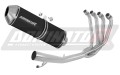 complete exhaust system with muffler DOMINATOR Full System OVR BLACK fits to Suzuki GSF 1250 N / S BANDIT 2007  2016