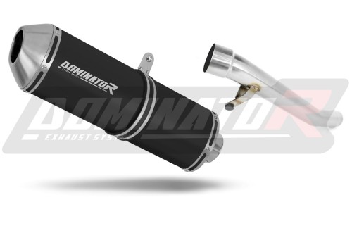 exhaust muffler DOMINATOR OVR BLACK fits to Suzuki GSXF 750 1998  2006