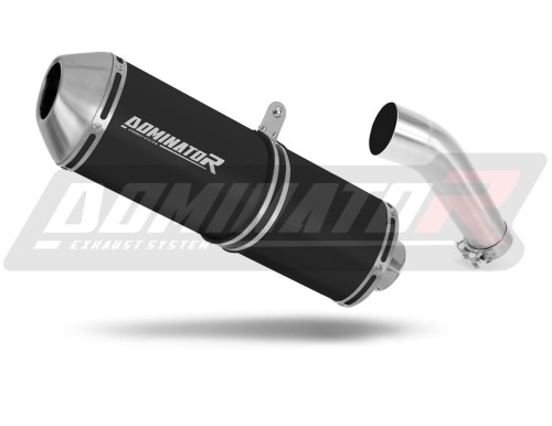 exhaust muffler DOMINATOR OVR BLACK fits to Suzuki SV 650 S 1999  2002