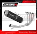 kompletny układ wydechowy z tłumikiem DOMINATOR Full System OVR CZARNY pasujący do motocykla Suzuki GSXF 650 2007 - 2016 2