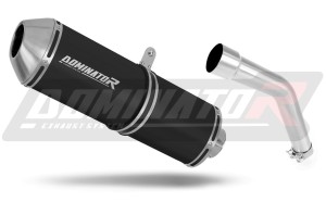 Kawasaki KLE 500 1991 – 2007 Exhaust Silencer Muffler OVR BLACK + dB killer