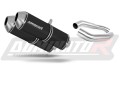 exhaust muffler DOMINATOR OVR BLACK fits to Honda VTR 1000F Firestorm 2002  2006