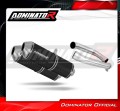 exhaust muffler DOMINATOR OVR BLACK fits to Honda VTR 1000F Firestorm 2002  2006 3