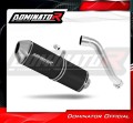 wydech tłumik DOMINATOR OVR CZARNY pasujący do motocykla Honda XL 650 V TRANSALP 2001 - 2007 2