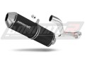exhaust muffler DOMINATOR OVR BLACK fits to Honda NT 650 V DEAUVILLE RC47 1998  2005