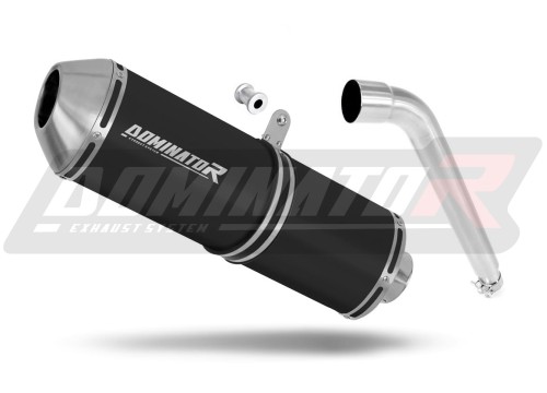 wydech tłumik DOMINATOR OVR CZARNY pasujący do motocykla Honda XL 125 V VARADERO 2001 - 2006 3