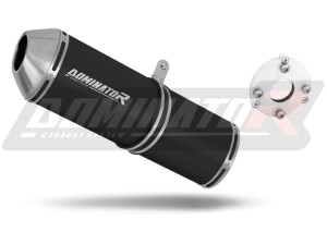 Daelim VJF Roadsport 125 Exhaust Silencer Muffler OVR BLACK + dB killer
