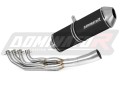 kompletny układ wydechowy z tłumikiem DOMINATOR Full System OVR CZARNY pasujący do motocykla BMW K1200RS 1997 - 2000